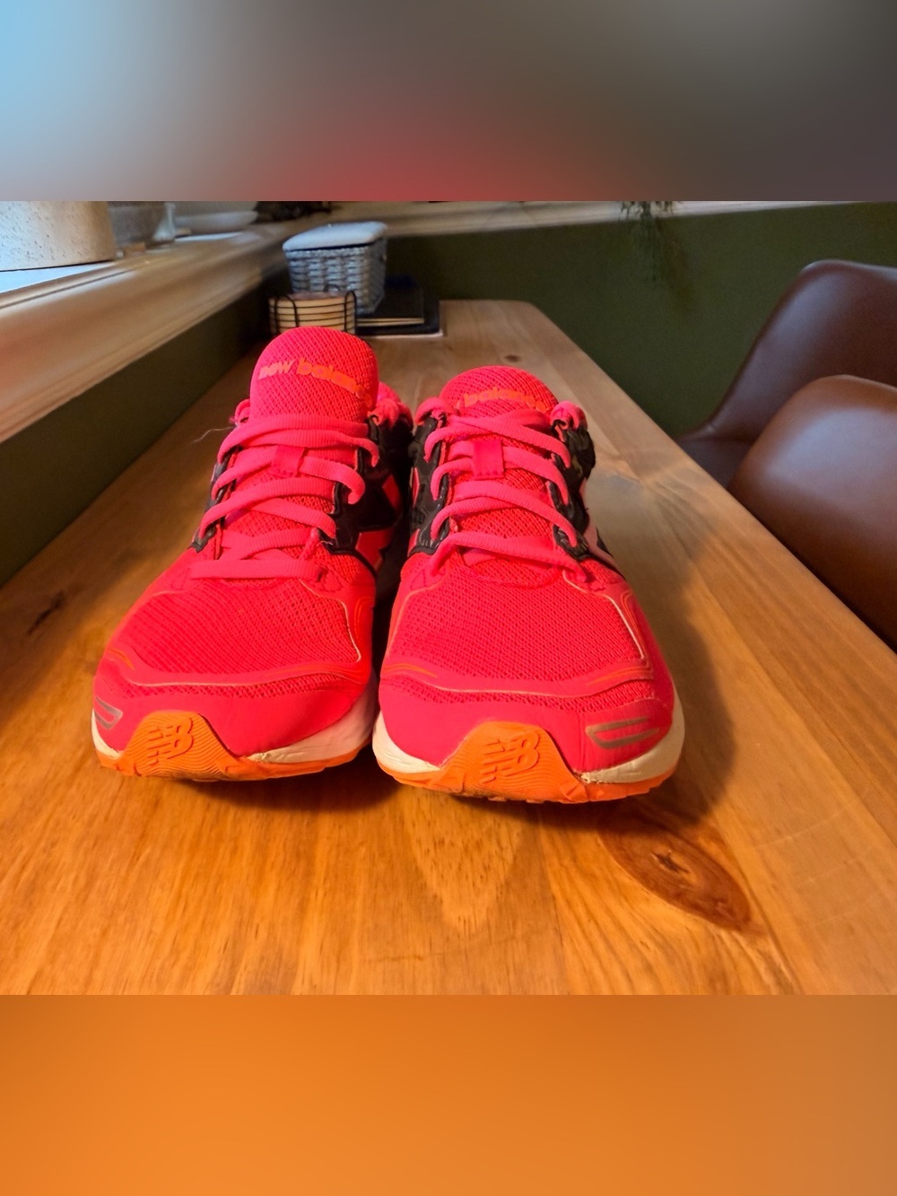 New Balance Pink and Black Women's Fresh Foam Venez Running Sneakers - Picture 3 of 5